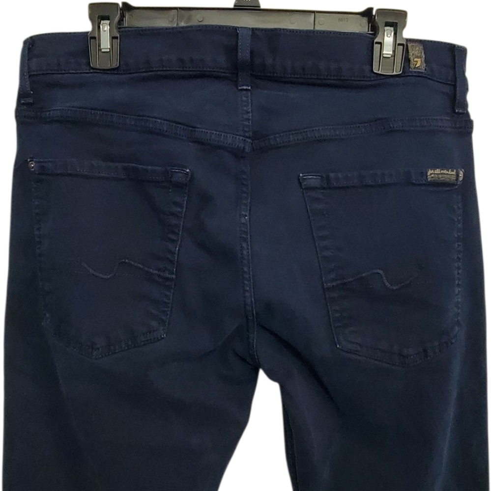 Seven For All Mainkind Navy Blue Mens Pants. Size 33. - Picture 6 of 13